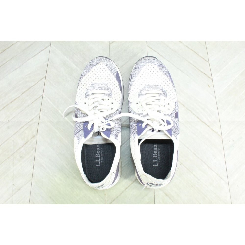 *Nike Air Max Women's White Purple Mesh Breathable Sneaker Shoes Size 10 Inch - Picture 6 of 9